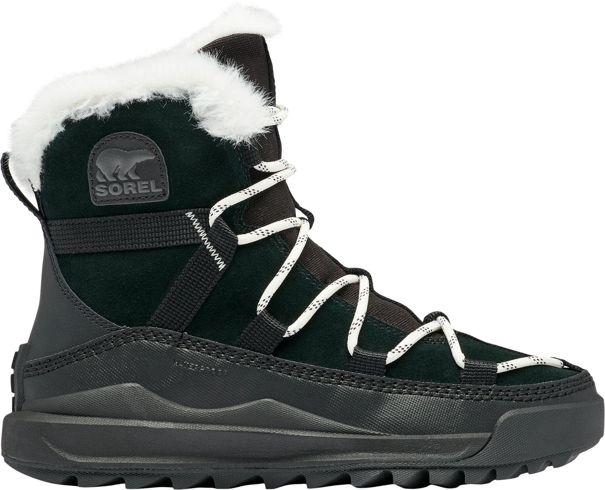 SOREL Ona Rmx Glacy Faux Fur Waterproof Bootie Product Image