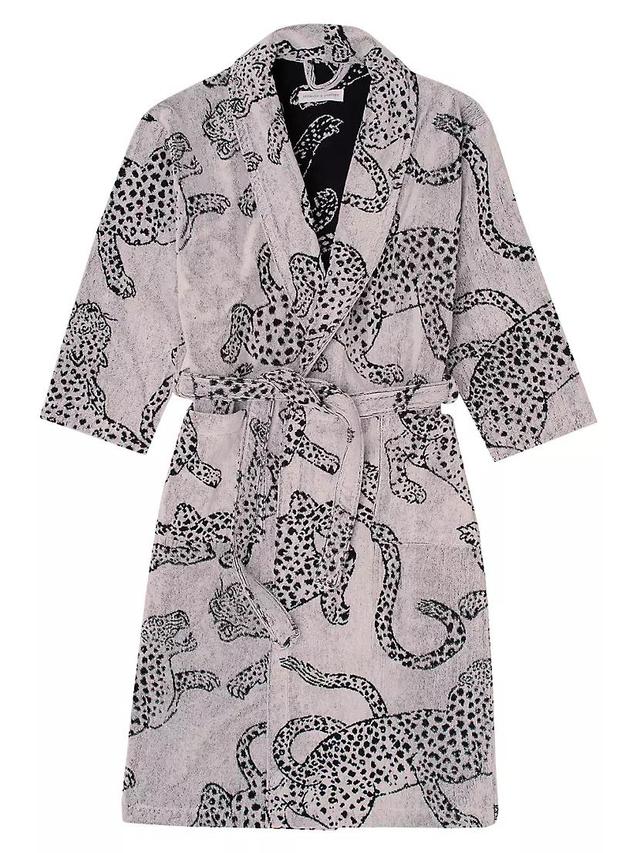 Cotton Jag Print Towel Robe Product Image