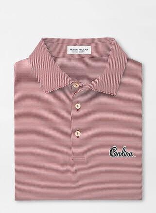 Peter Millar Mens South Carolina Jubilee Stripe Performance Polo | Color: Maroon | Size: S Product Image