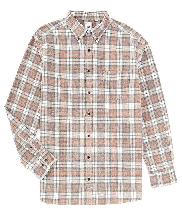 Rowm Nomad Collection Long Sleeve Corduroy Large Plaid Shirt Product Image