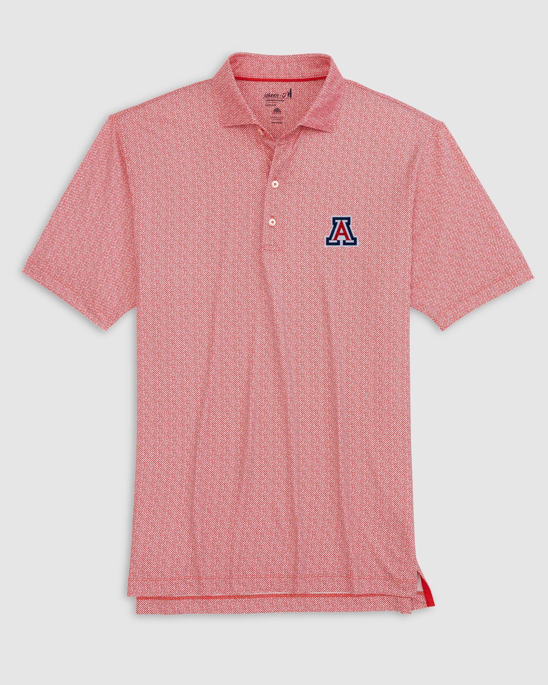 NC State Hinson Jersey Performance Polo Male Product Image