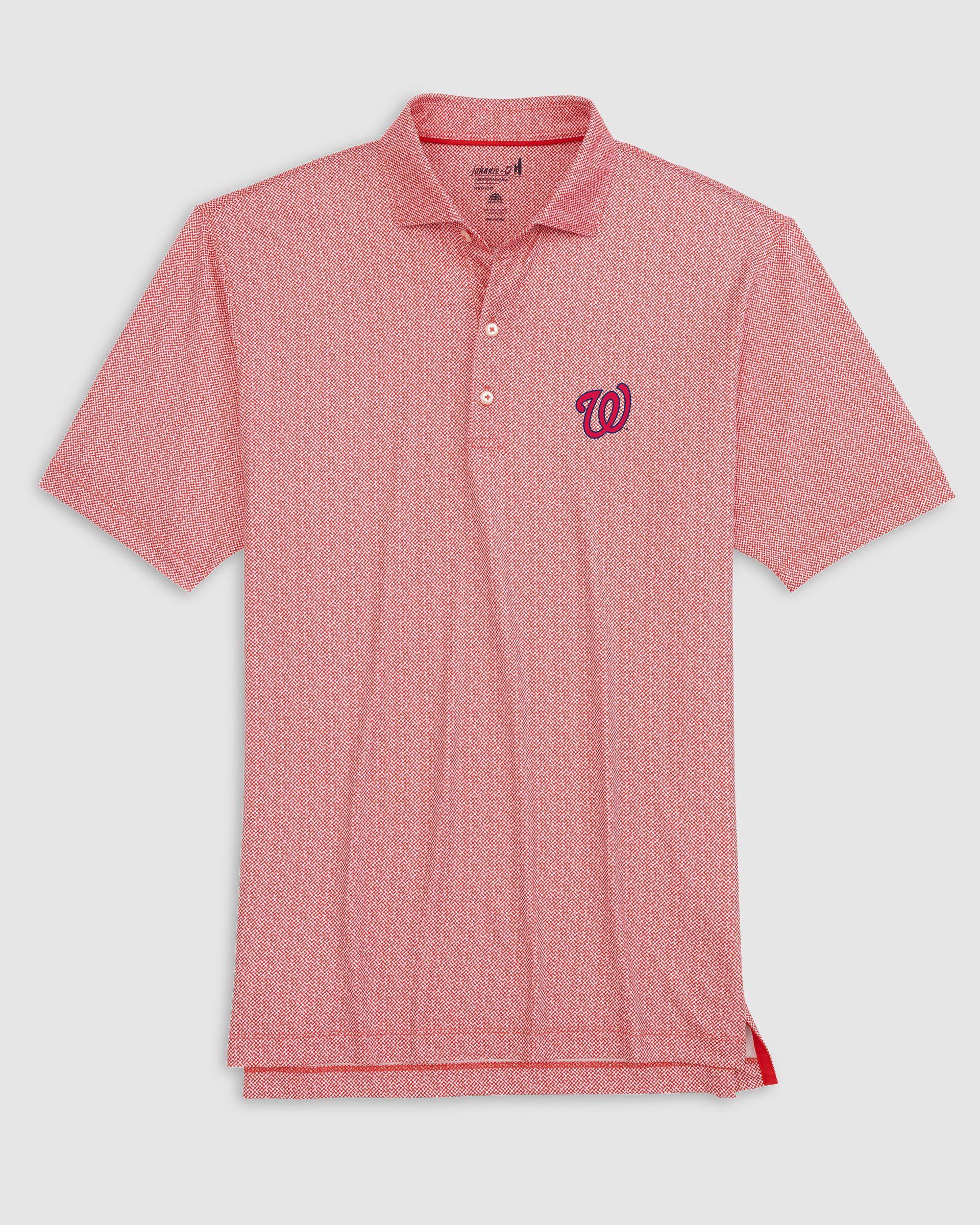 johnnie-O Southern Methodist Hinson Jersey Performance Polo Product Image