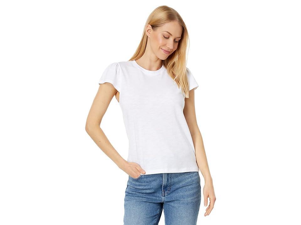 Lilla P Cap Sleeve Crew Neck Women's T Shirt Product Image