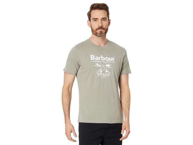 Barbour Barbour Fly Tee (Forest Fog) Men's Clothing Product Image