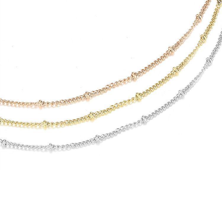 Disc Pendant Layered Alloy Choker Product Image