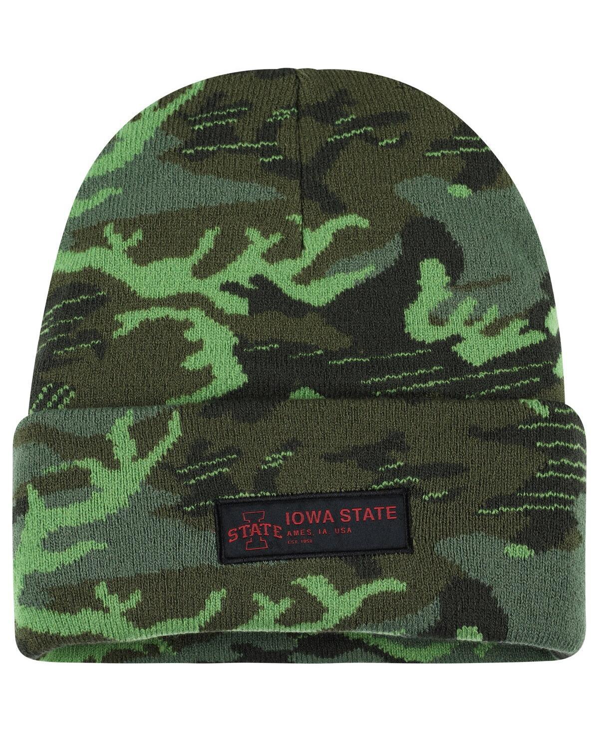 Mens Nike Camo Iowa State Cyclones Veterans Day Cuffed Knit Hat Product Image