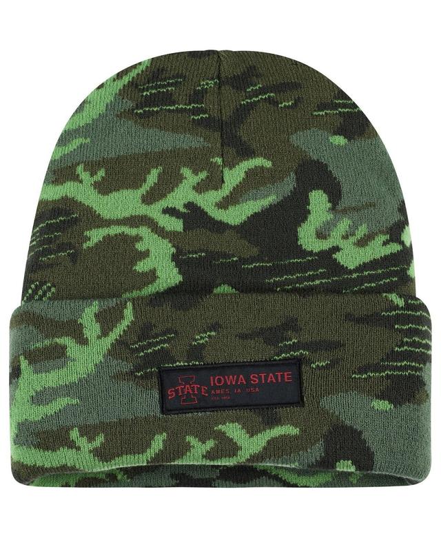 Mens Nike Camo Iowa State Cyclones Veterans Day Cuffed Knit Hat Product Image