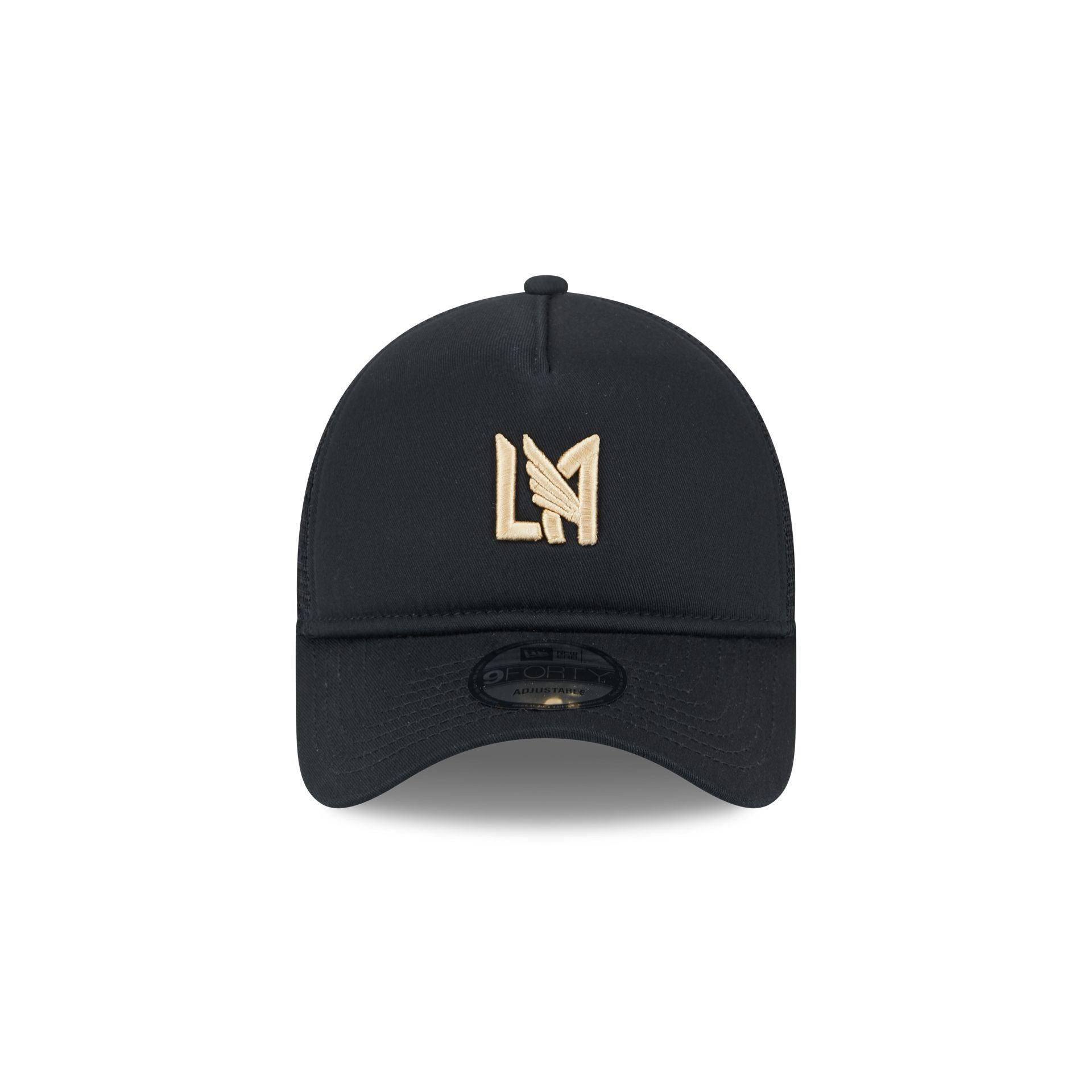 Los Angeles FC Team 9FORTY A-Frame Snapback Hat Male Product Image