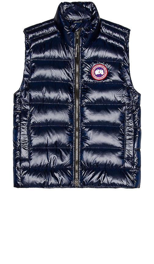 Canada Goose Crofton Puffer Vest in Blue Product Image