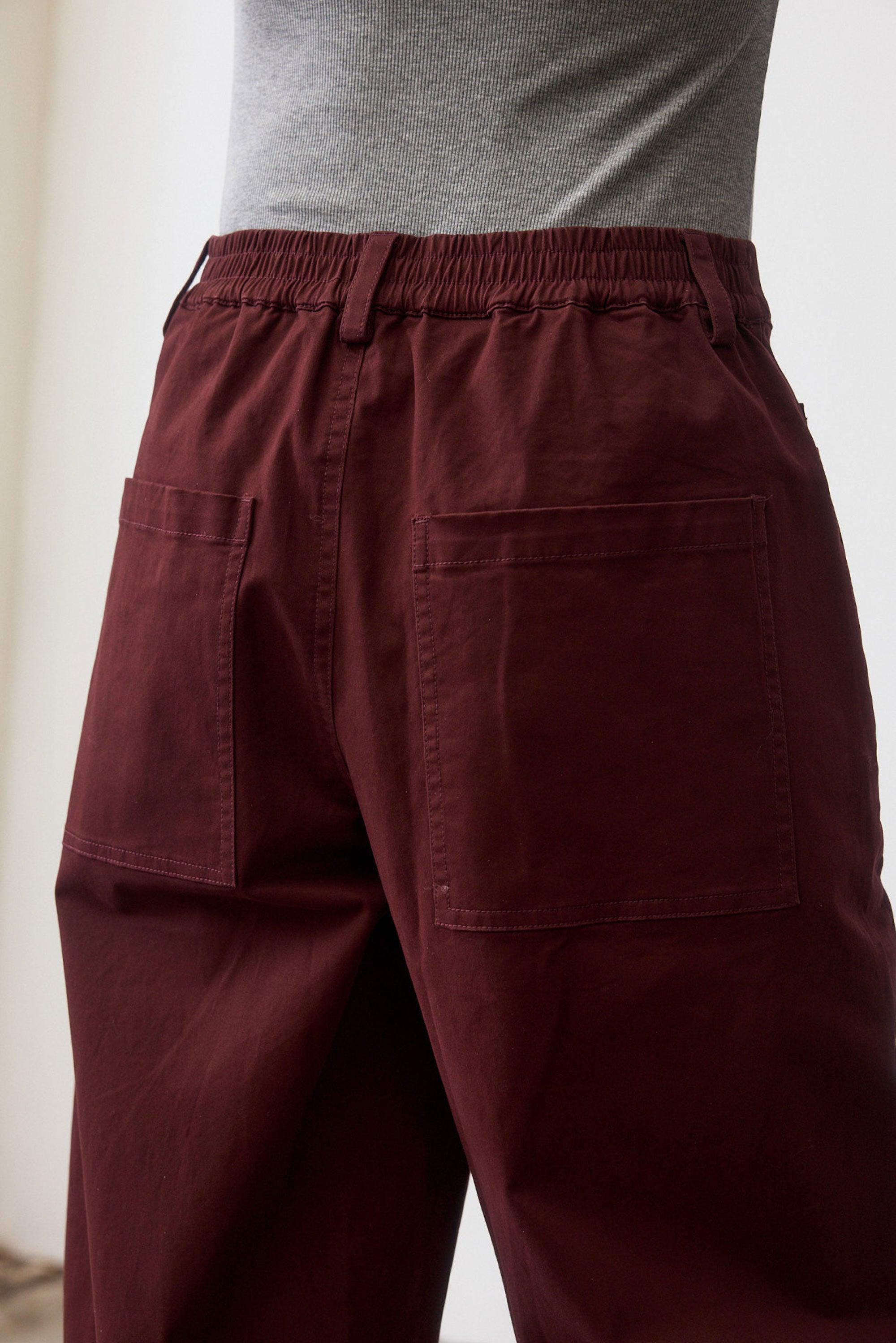 The Slouchy Soft Twill Pants Product Image