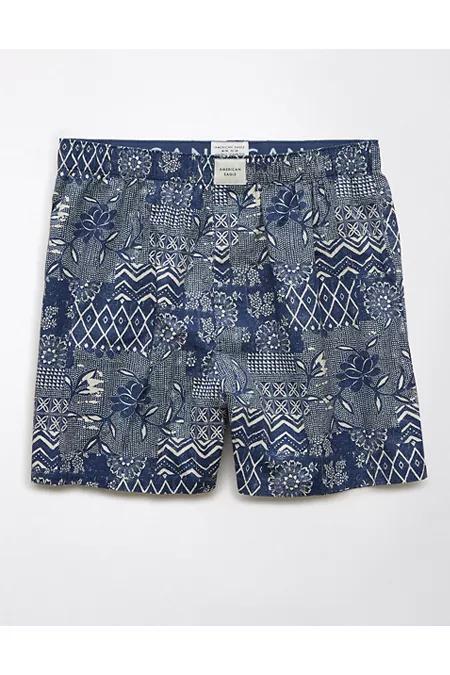 AEO Patchwork Stretch Boxer Short Men's Product Image