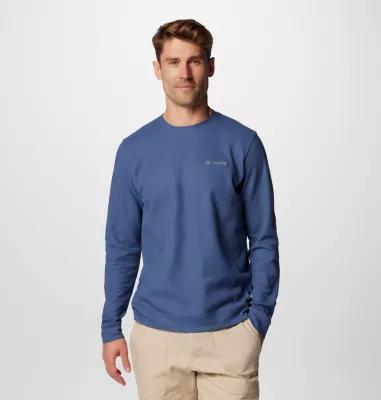 Columbia Mens Pitchstone Knit Crew Sweatshirt- Product Image