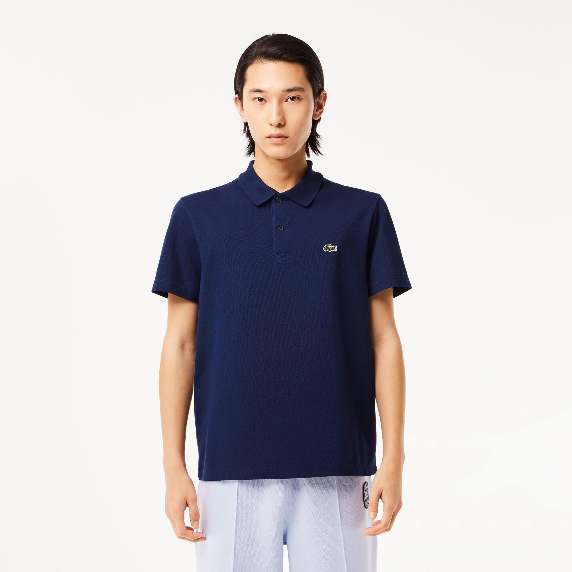 Regular Fit Cotton Polyester Polo Shirt Product Image