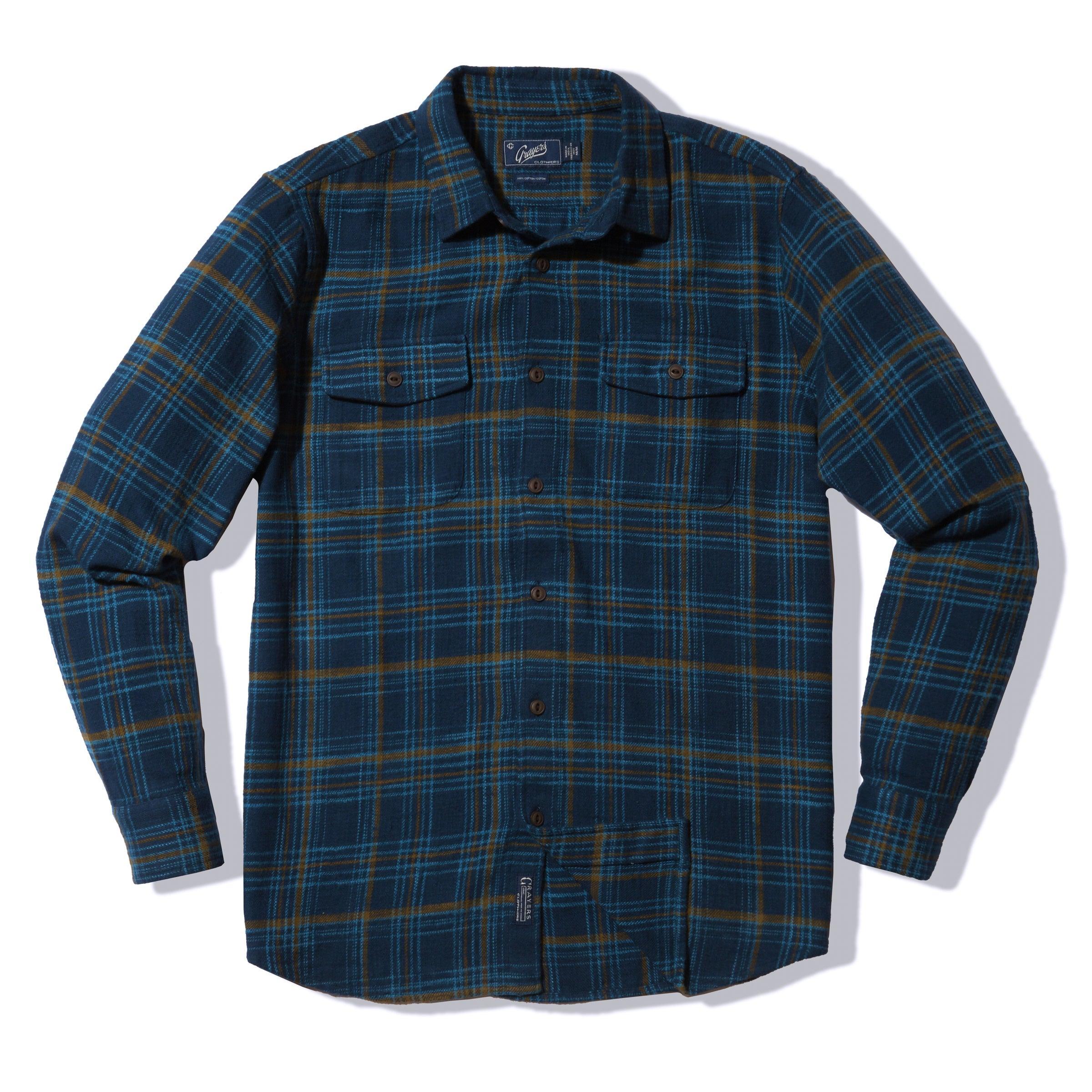 Vintage Slub Twill Shirt - Blue Curry Product Image