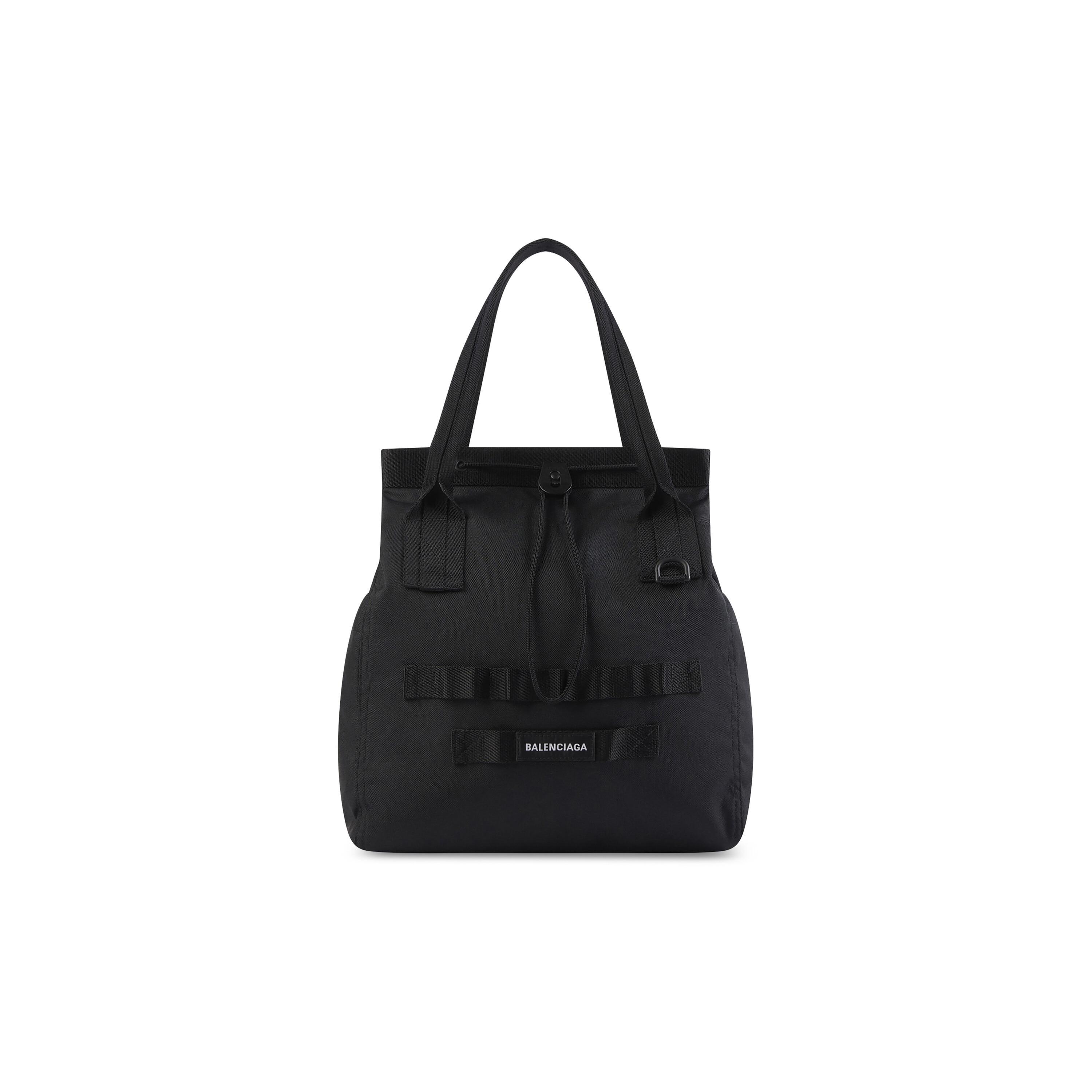 Men's Army Medium Tote Bag in Black Product Image