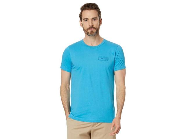 Pendleton Vintage Logo Graphic Tee (Aqua/Teal) Men's Clothing Product Image