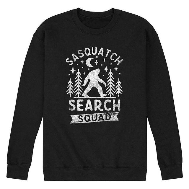 Mens Sasquatch Search Squad Fleece Sweatshirt Black Product Image