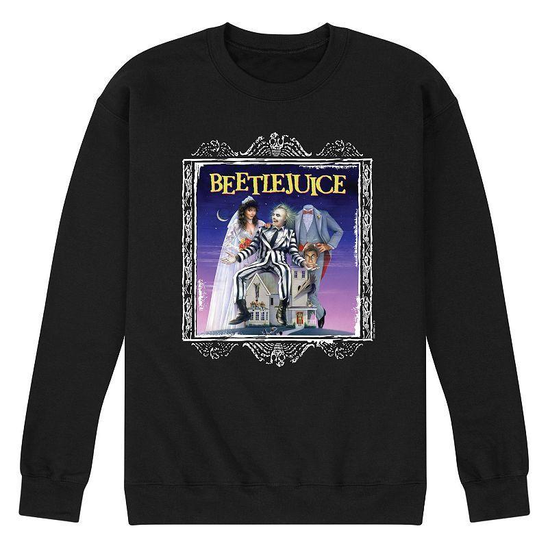 Mens Beetlejuice Fleece Sweatshirt Product Image