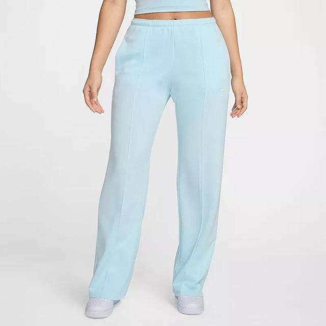 Womens Nike Sportswear French Terry Mid-Rise Sweatpants Product Image