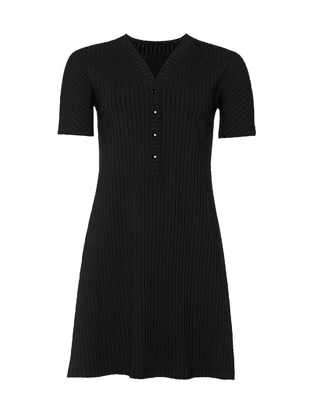 Womens Tonic Rib-Knit Minidress Product Image