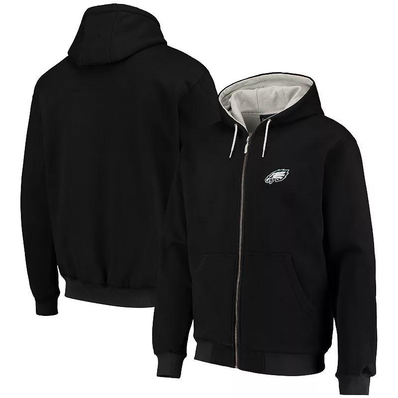 Mens Dunbrooke Philadelphia Eagles Craftsman Thermal-Lined Full-Zip Hoodie Product Image