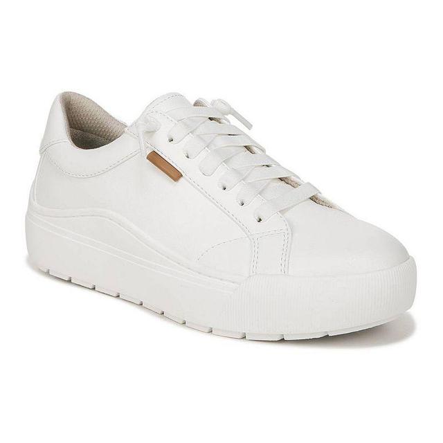 Dr. Scholls Womens Time Off Go Slip On Sneaker Shoes White Faux Leather DRSCH 6.5 M Product Image