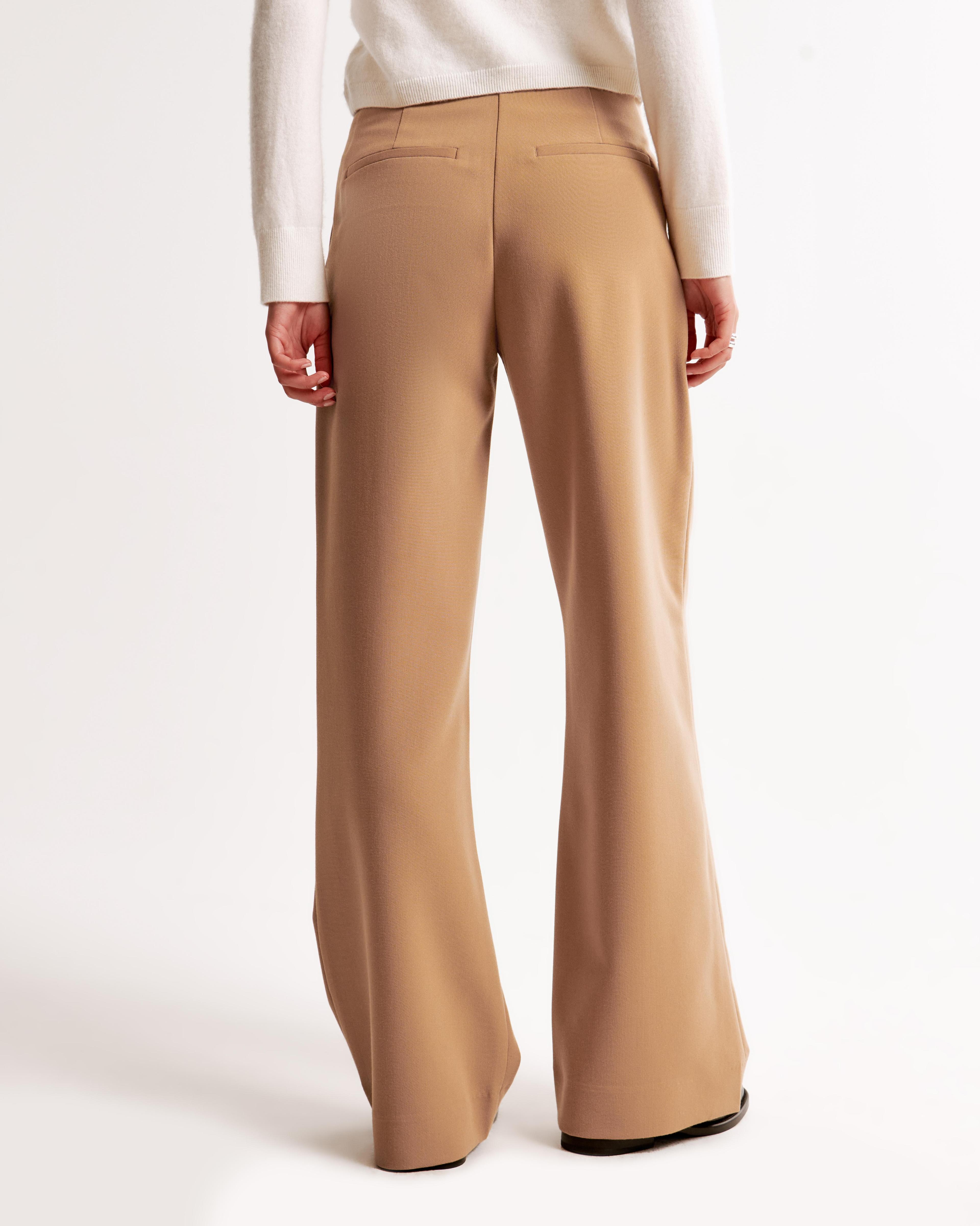 A&F Sloane Tailored Wide Leg Pant Product Image