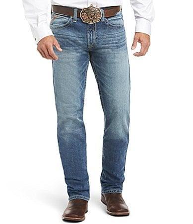 Ariat Men's M4 Low Rise Stretch Shoreway Stackable Straight Leg Jeans Product Image