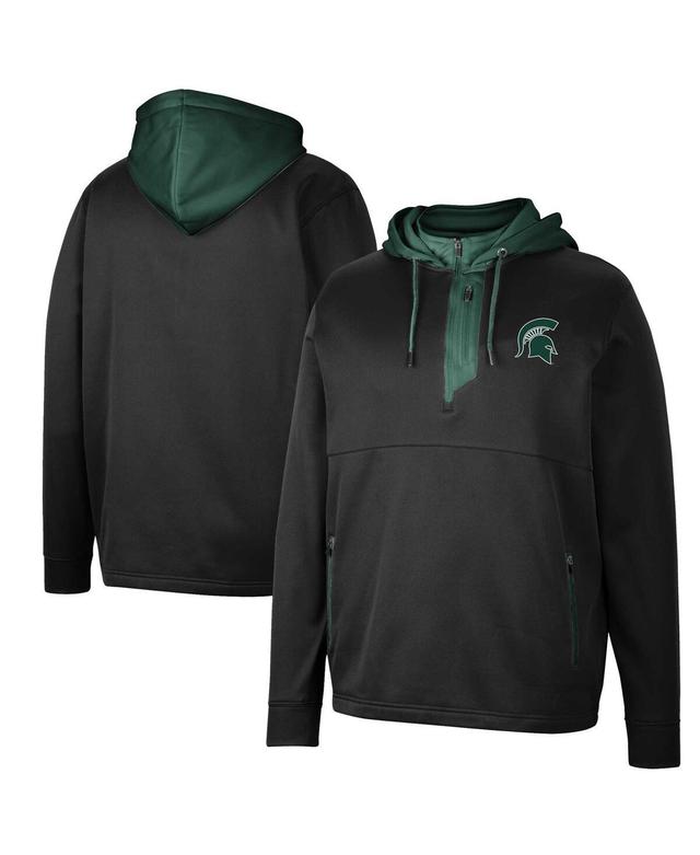 Mens Colosseum Alabama Crimson Tide Luge 3.0 Quarter-Zip Hoodie Product Image