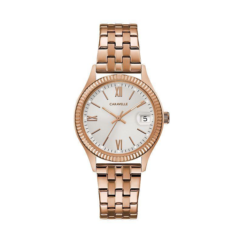 Caravelle by Bulova Womens Stainless Steel Watch - 44M115 Pink Tone Product Image