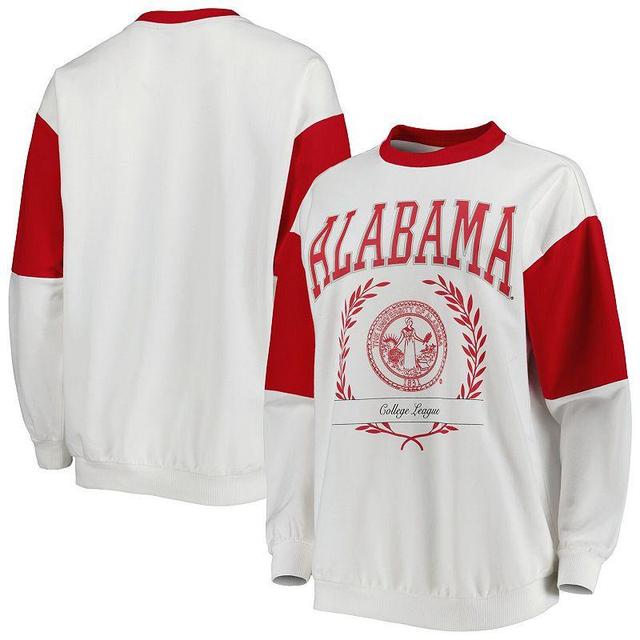 Womens Gameday Couture Crimson Alabama Crimson Tide Its A Vibe Dolman Pullover Sweatshirt Product Image