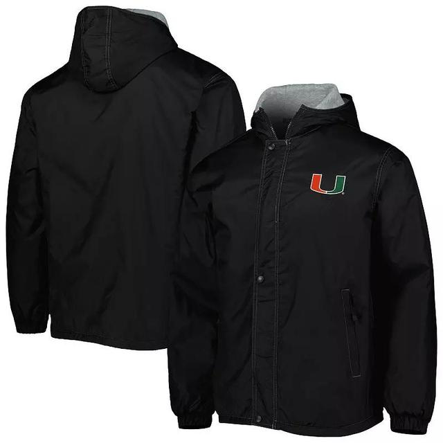 Mens Dunbrooke Miami Hurricanes Legacy Full-Zip Hoodie Jacket Product Image