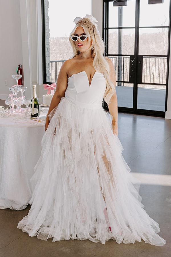 Radiant Runway Tulle Maxi Dress Product Image