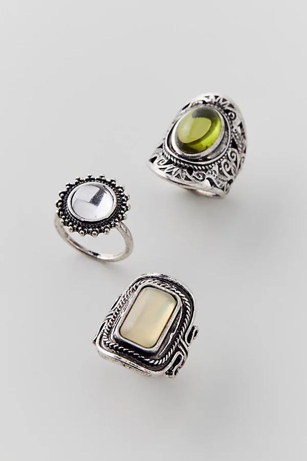 Anika Statement Ring Set Womens at Urban Outfitters Product Image