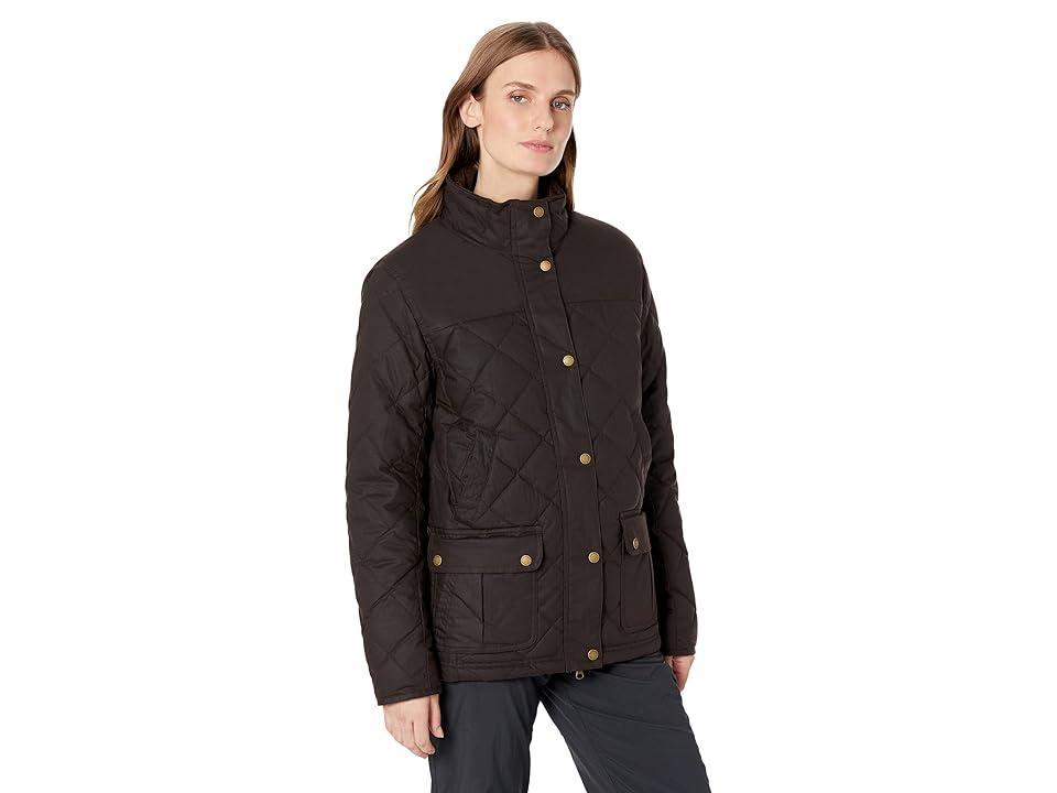 L.L.Bean Upcountry Quilted Waxed-Cotton Down Waterproof Jacket Product Image