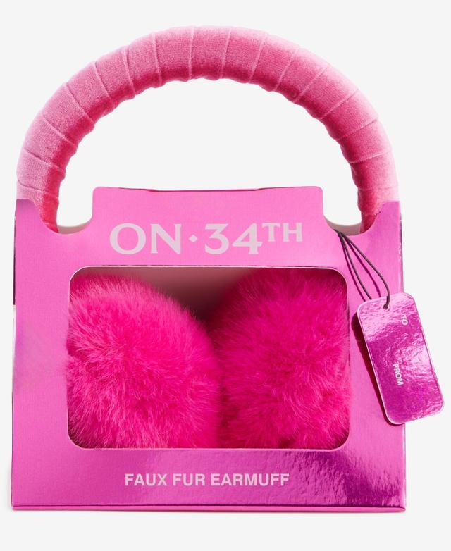 On 34th Womens Boxed Faux-Fur Earmuffs, Created for Macys Product Image