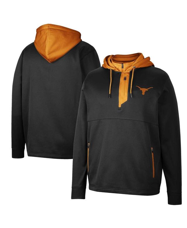 Mens Colosseum Oklahoma State Cowboys Luge 3.0 Quarter-Zip Hoodie Product Image