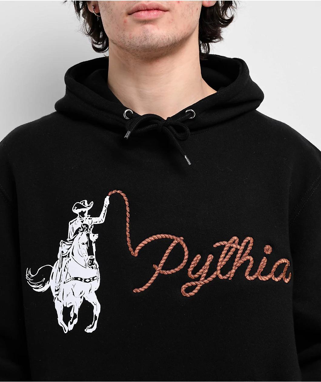 Pythia Lasso Black Hoodie Product Image