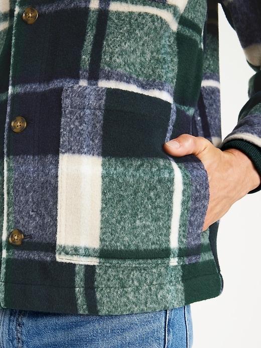 Plaid Chore Jacket Product Image