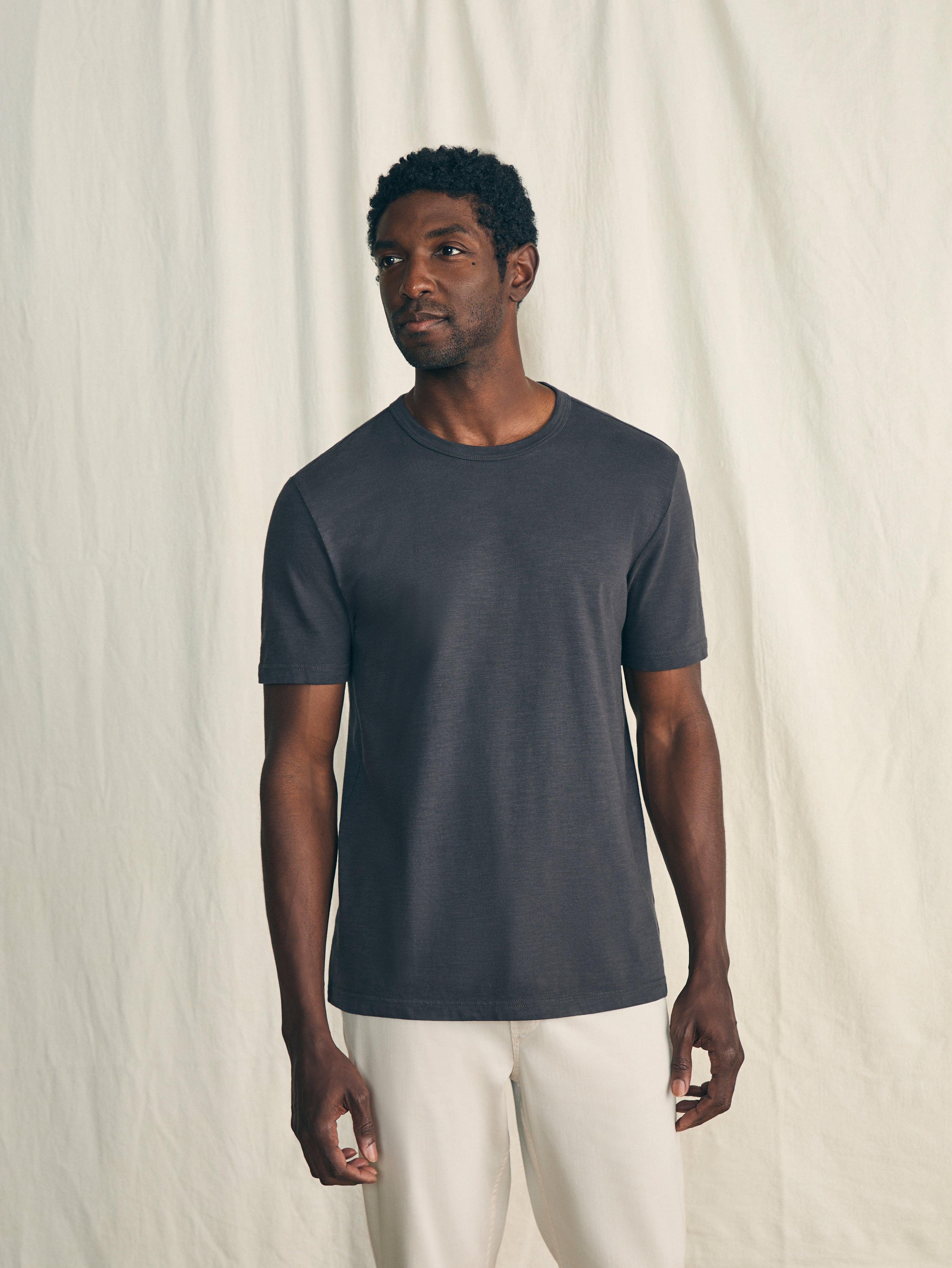 Sunwashed Tee - Washed Black Male Product Image