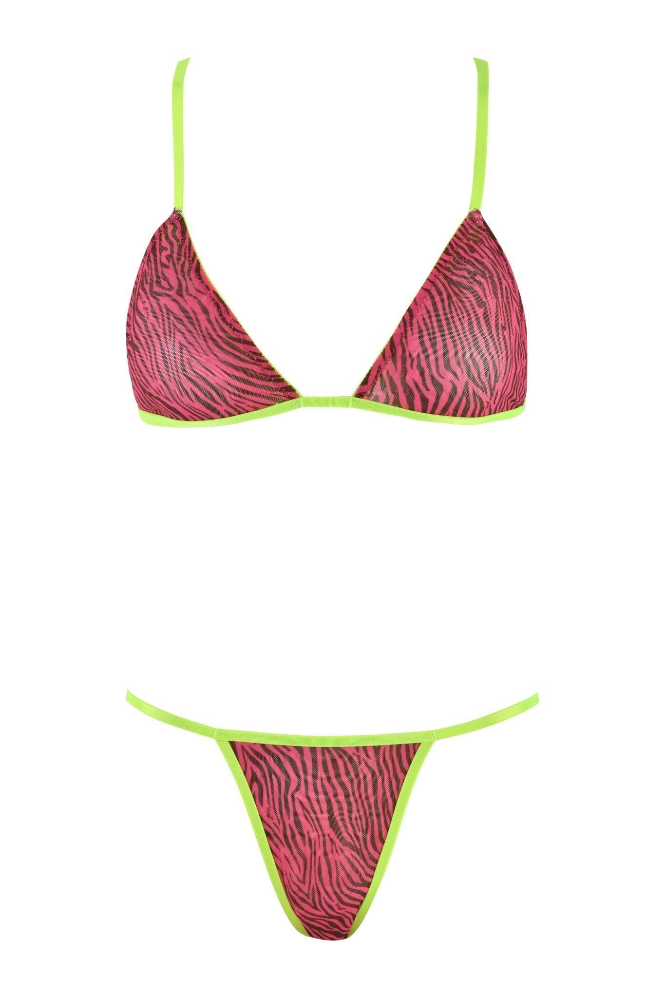 LILAH SET - PINK : PINK ZEBRA Product Image