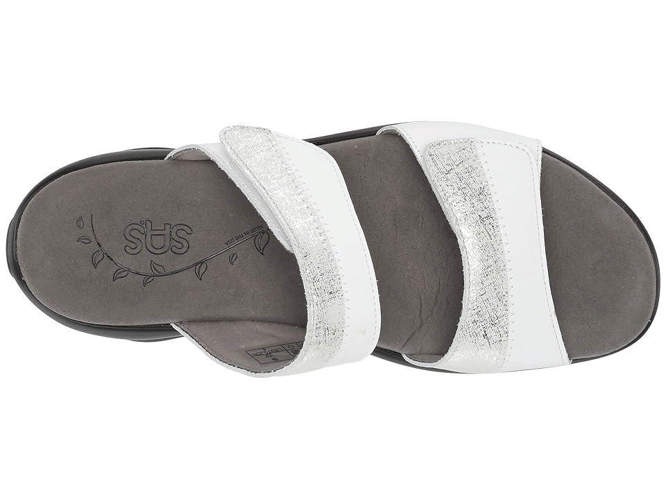 SAS Nudu Leather Printed Slides Product Image