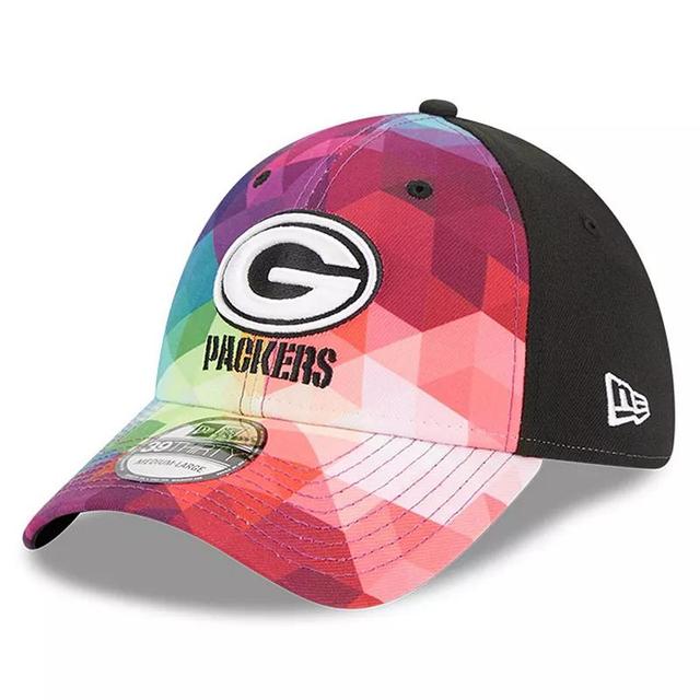 Mens New Era Green Bay Packers 2023 NFL Crucial Catch 39THIRTY Flex Hat Product Image