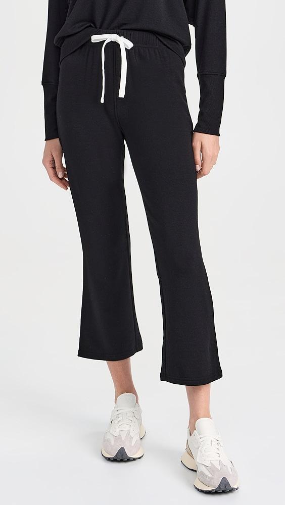 Splits59 Brooks Fleece Cropped Flare Sweatpants | Shopbop Product Image