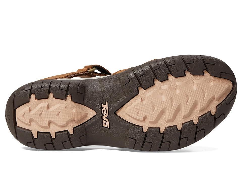 Teva Tirra Leather (Honey ) Women's Sandals Product Image