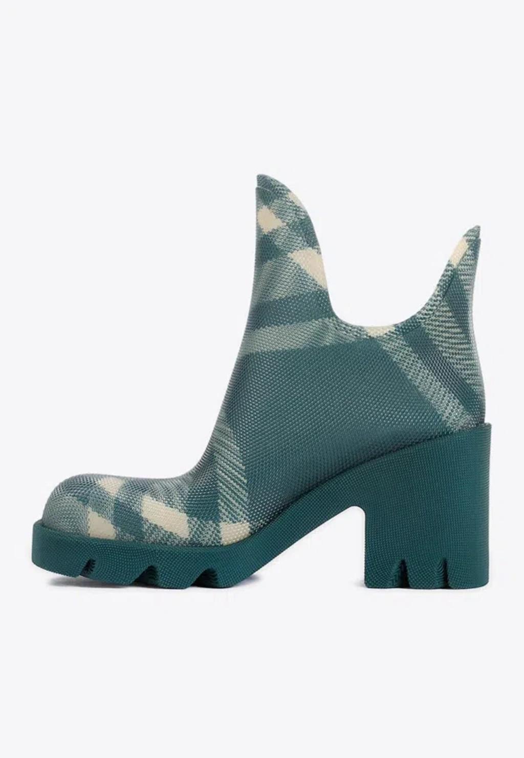 BURBERRY Ankle Boots In Grey Product Image