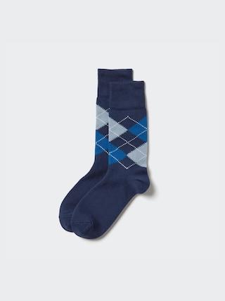 Mens Argyle Socks Brown US8-US11 UNIQLO US Product Image