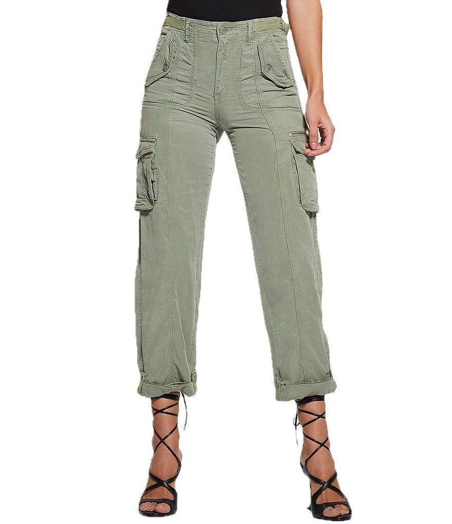 Guess Nessi High Rise Cargo Pants Product Image