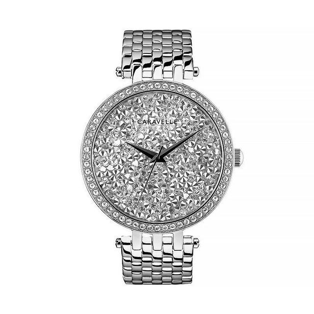 Caravelle by Bulova Womens Crystal Pave Stainless Steel Watch - 43L206 Grey Product Image