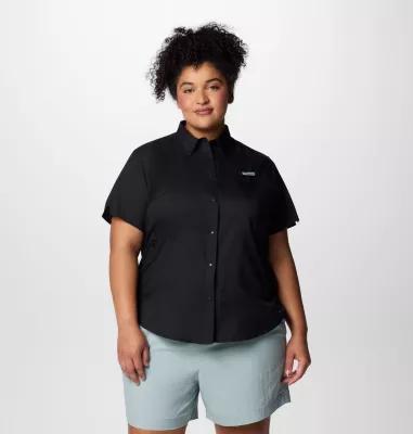 Columbia Women's PFG Tamiami II Short Sleeve Shirt - Plus Size- Product Image